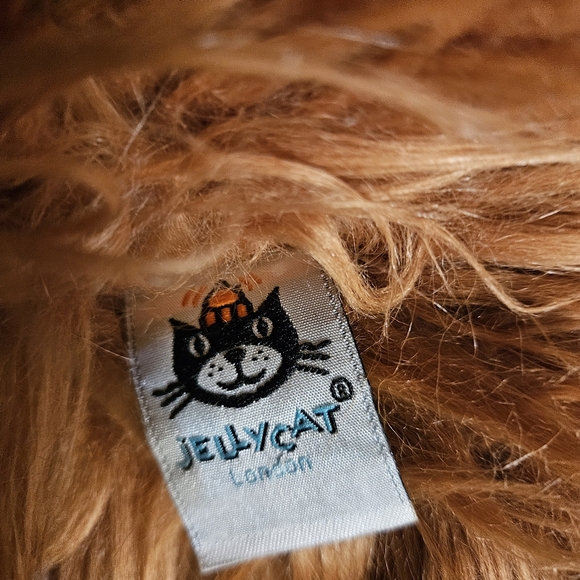 Woolly Mammoth plush-Stuffed animal toy, by Jelly Cat. - Picture 3 of 5